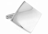 Engravable Silver Copper Cuff Links for Men