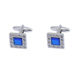Crystal Cufflinks Top Party Wedding Shirt Gemelos Jewelry Button 141