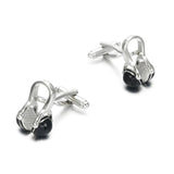 Enamel Gemelos Tuxedo Collar Studs 8 PCS Set
