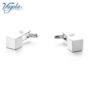 Cube-design Cufflinks Top Bonito Gemelos Party Wedding Button 269