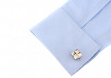 Men's Silver Copper Cufflinks Wholesale & Retail Gift