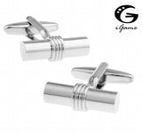 Classic Copper Cylinder Cuff Links