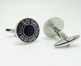 Men's Copper Round Cuff Links