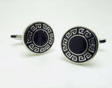 Men's Copper Round Cuff Links