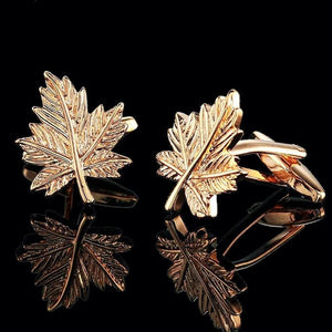 Cufflinks Chinese Knot Maple Leaves Crown Rudder Music French Shirt Cuffs