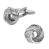 Silver Cufflinks Men Shirt Cufflink Business Wedding Father's High Novelty Cuff