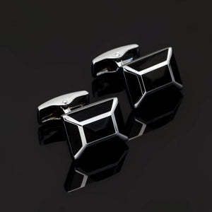 Men's Copper Enamel Cufflinks for Wedding Party
