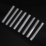 Silver Copper Alloy Men's Tie Clip Business Accessory