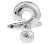 iGame Mark Cuff Links Silver Symbol