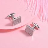 Copper Enamel Retro Pattern Cufflinks Wedding Jewelry