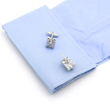 Tank Shape Metal Cufflinks for Men French Shirt Cuff Button