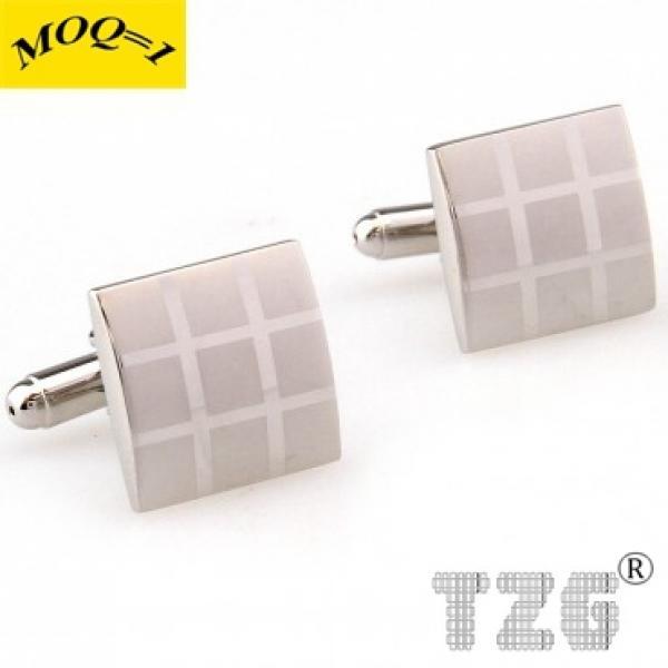Personalized Name Initial Cufflink Engraved Gift Set