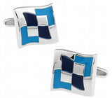 Men's Silver Copper Cuff Links - Wholesale & Retail