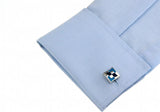 Men's Silver Copper Cuff Links - Wholesale & Retail