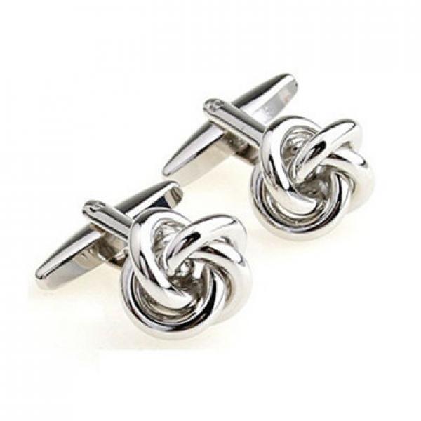 Elegant Knots Cufflink Set