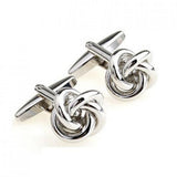 Elegant Knots Cufflink Set