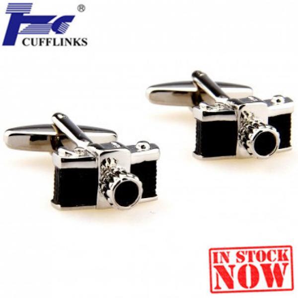 Camera Cufflink Cuff Link Set, 2 Pairs