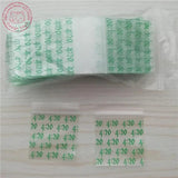 100pcs Jewelry Zip Lock Bags Green DIY Packaging Display Sealed Bag 2x2