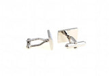 Purple Enamel Check Copper Men Cufflinks Wholesale