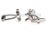Silver Chinese Word Cufflinks Copper Material Wholesale & Retail