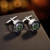 Compass Cufflinks Men's French Shirt Business Wedding Gift