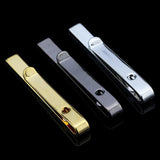 6 Colors Skinny Tie Clip for Men Formal Necktie Wedding