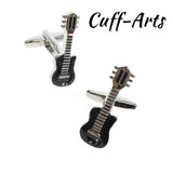 Guitar Cufflinks High Music Wedding Suit Cuff Links Men Accessories