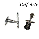 Guitar Cufflinks High Music Wedding Suit Cuff Links Men Accessories