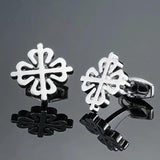 Personality Cross Pattern Men's Cufflinks