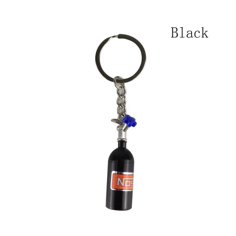 2PCS JDM Racing Fans Driver Mark Car Keychain Auto Part Model Key Chain Ring