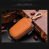 Car Key Cover Case Holder Bag Smart Keychain Scratch-Resistant Dust-proof