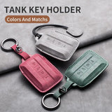 Suede Leather Key Case for Tank 300 Tank 500 Keyless
