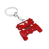 Zinc Alloy Off Road 4X4 Car Key Chain - Universal Car Accessory