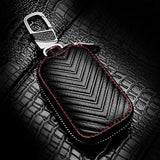 Leather Car Key Shell Case Cover Holder Bag Pouch Wallet Protector