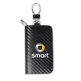 Carbon Fiber Car Key Case for Smart 451 453 Fortwo Forfour