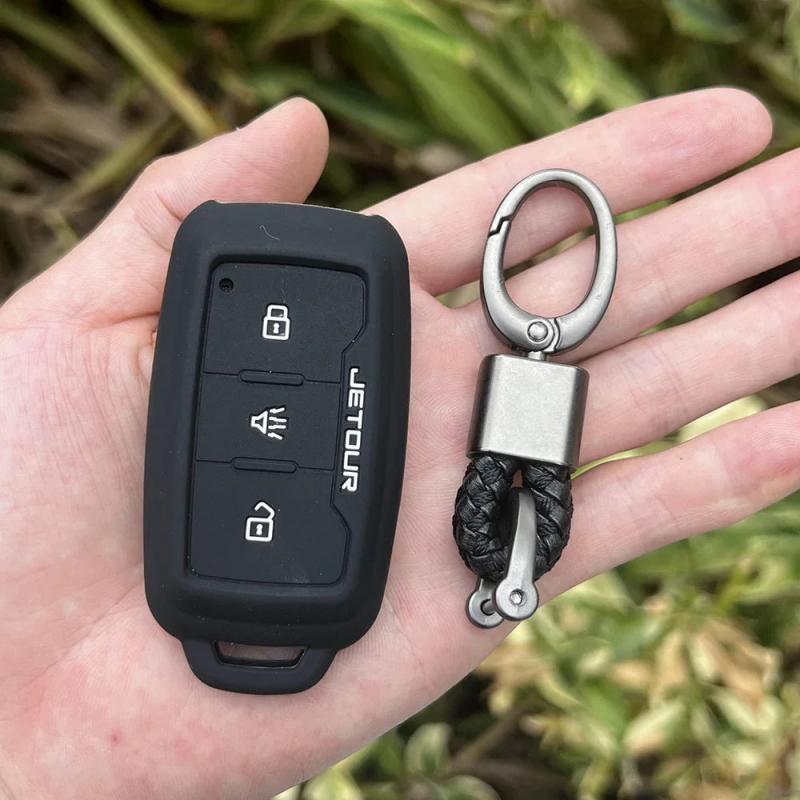 Rubber Key Protective Skin Set Case Cover for Chery Jetour X70 X90 X95