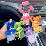 Funny MonsterWeave Key Wallet For Women Men Kids Gift Knitting Pendant