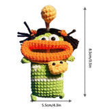 Funny MonsterWeave Key Wallet For Women Men Kids Gift Knitting Pendant
