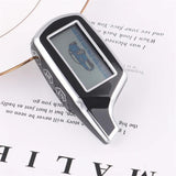 Tpu Liquid Crystal Car Key Cover Anti-fall Alarm Two-way Version Auto Parts