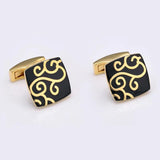 Enamel Flower Cufflinks French Shirt Buttons Top Bonito Gemelos Arrival