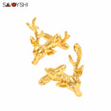 Deer Cufflinks For French Shirt Mens Groom Jewelry