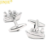 2019 Glossy Metal Men's Cufflinks Business French Shirt Cuff Button