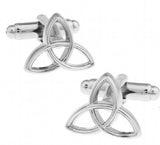 Silver Copper Business Style Cuff Links for Men