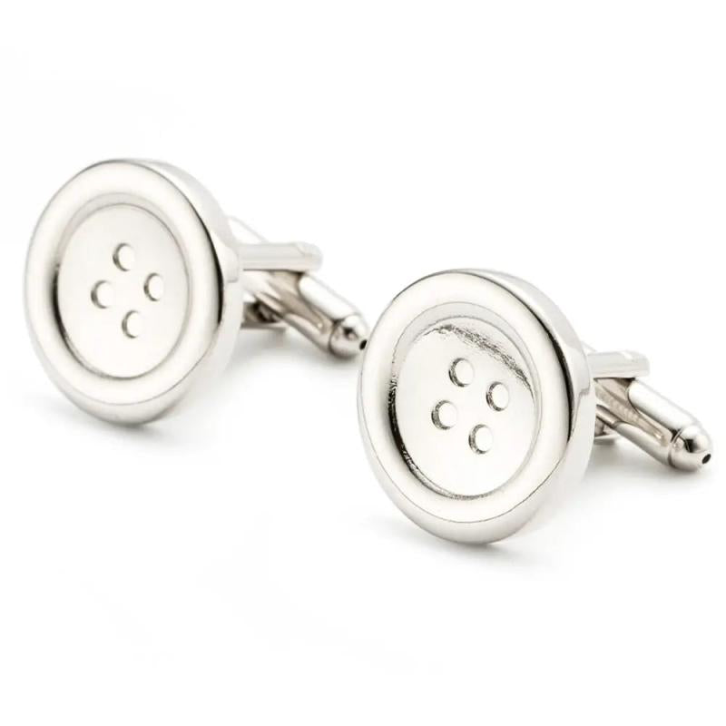 Classic Cufflinks Party Wedding Suit Shirt Gemelos Jewelry Button Style