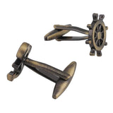 Vintage Copper Anchor Cufflinks Men's Jewelry Gift