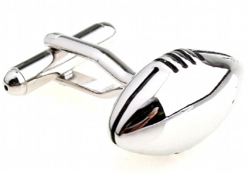 Soccer Metal Cufflinks Anti-Oxidation 2-Piece Set