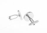 iGame Men Gift Cufflinks Copper Round Muslims