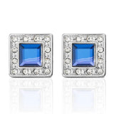 Crystal Crown Cufflinks for Men