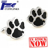 Bear Paw Cufflink Cuff Link 2 Pairs Set