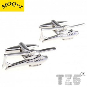 Helicopter Cufflink Cuff Link Pair